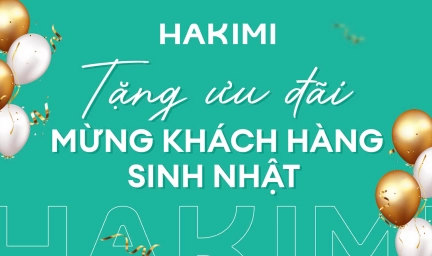 Mừng sinh nhật khách hàng tháng